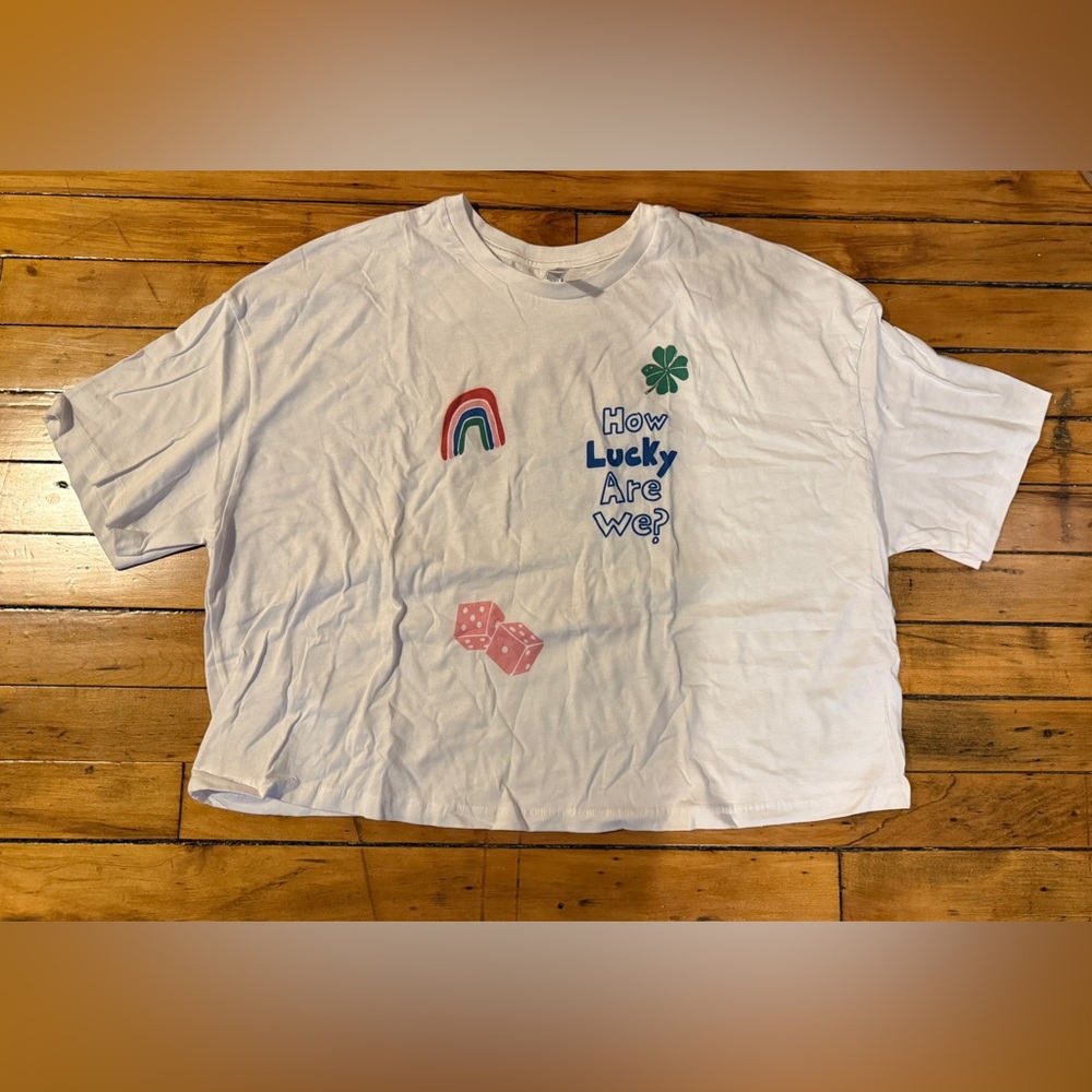 Lucky Crop Top - NWOT!